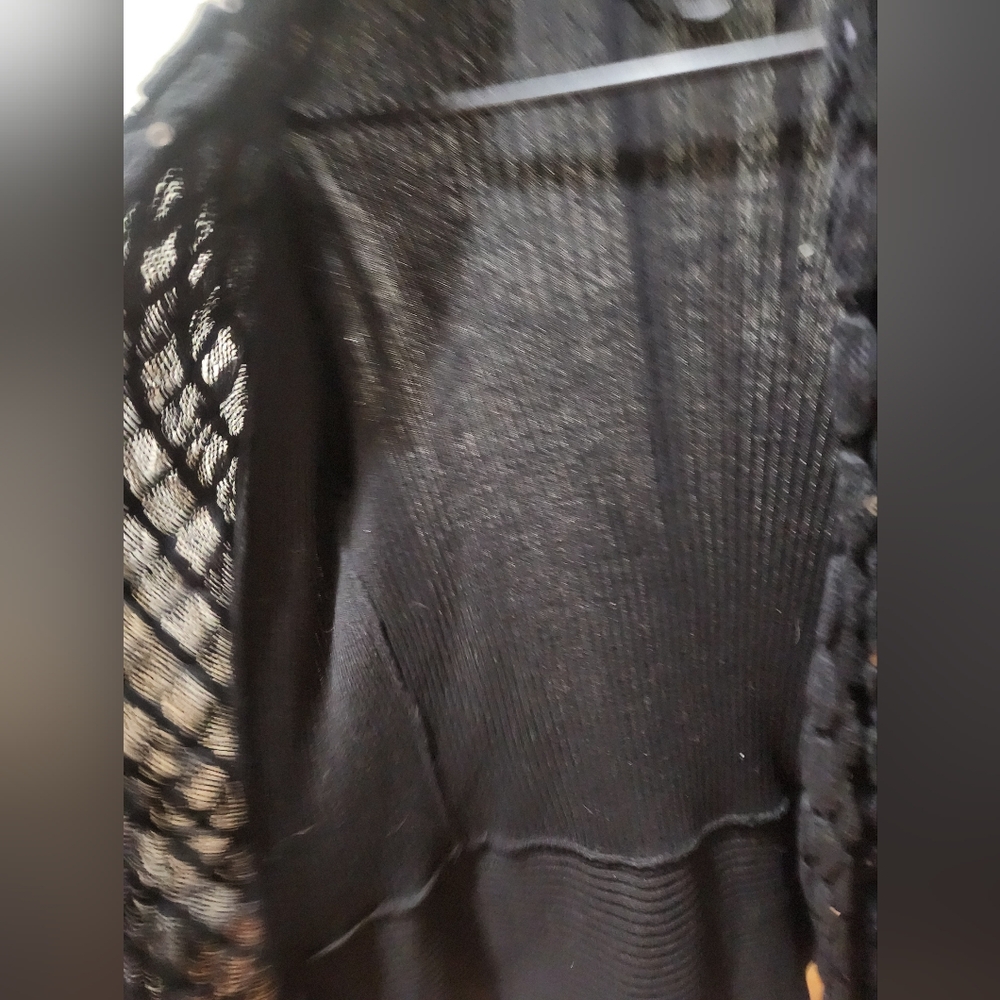 Belldini Elegant Black Women's Sweater Size L - Picture 12 of 15